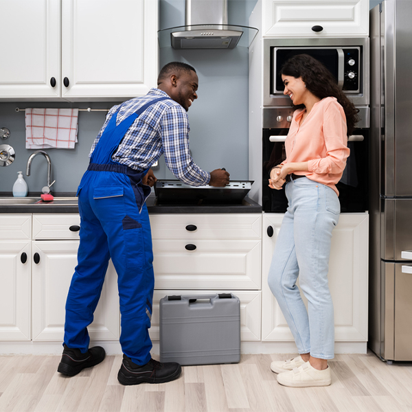 what kind of warranty do you offer on your cooktop repair services in White Pine Tennessee